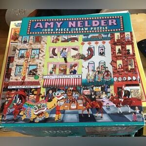 Estate auction ￼Amy Nelder 1000 PC Puzzle Canton, bazaar ￼